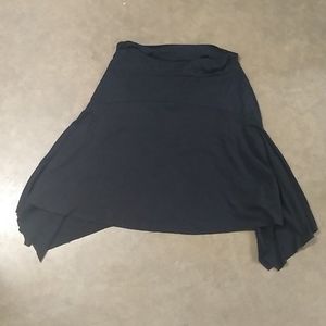 Maurices asymmetrical skirt black